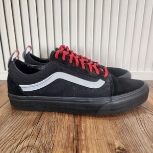 VANS Old Skool OTW Webbing Womens 9.5 Black Low Top Skateboarding Sneakers Shoes